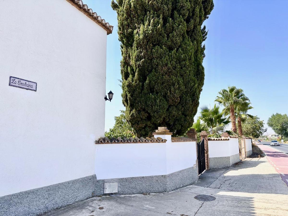 Encantador Cortijo La Emiliana A 5 Minutos Del Centro Churriana de la Vega Exteriör bild
